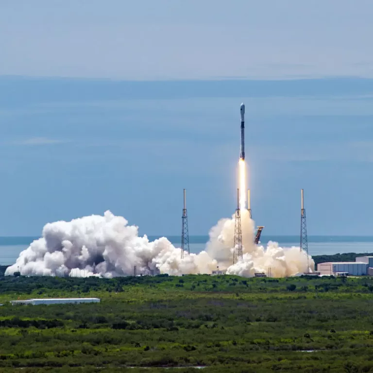 SPACEX LAUNCHES GPS III SATELLITE FOR U.S. SPACE FORCE